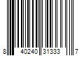 Barcode Image for UPC code 840240313337