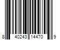 Barcode Image for UPC code 840243144709