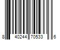 Barcode Image for UPC code 840244705336