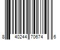 Barcode Image for UPC code 840244706746