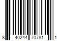 Barcode Image for UPC code 840244707811