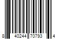 Barcode Image for UPC code 840244707934