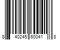 Barcode Image for UPC code 840245600418