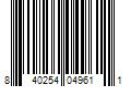 Barcode Image for UPC code 840254049611