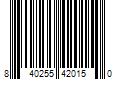 Barcode Image for UPC code 840255420150