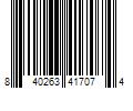 Barcode Image for UPC code 840263417074