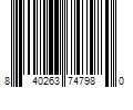 Barcode Image for UPC code 840263747980