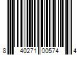 Barcode Image for UPC code 840271005744