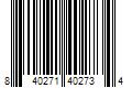 Barcode Image for UPC code 840271402734