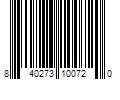 Barcode Image for UPC code 840273100720