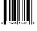 Barcode Image for UPC code 840285513396