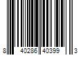 Barcode Image for UPC code 840286403993