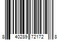 Barcode Image for UPC code 840289721728