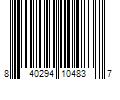 Barcode Image for UPC code 840294104837