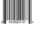 Barcode Image for UPC code 840295401874