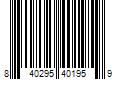 Barcode Image for UPC code 840295401959