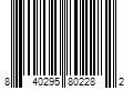 Barcode Image for UPC code 840295802282