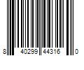 Barcode Image for UPC code 840299443160