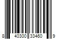 Barcode Image for UPC code 840300334609