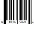 Barcode Image for UPC code 840302728734