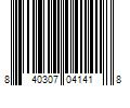 Barcode Image for UPC code 840307041418