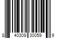 Barcode Image for UPC code 840309300599