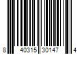 Barcode Image for UPC code 840315301474