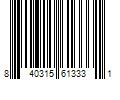 Barcode Image for UPC code 840315613331