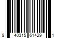 Barcode Image for UPC code 840315614291