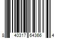 Barcode Image for UPC code 840317643664