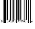 Barcode Image for UPC code 840321221544