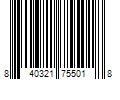 Barcode Image for UPC code 840321755018