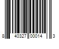 Barcode Image for UPC code 840327000143