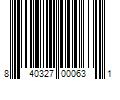 Barcode Image for UPC code 840327000631