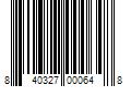 Barcode Image for UPC code 840327000648