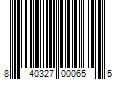 Barcode Image for UPC code 840327000655