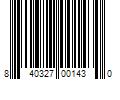 Barcode Image for UPC code 840327001430