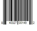 Barcode Image for UPC code 840327001492