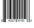 Barcode Image for UPC code 840327001508