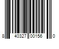 Barcode Image for UPC code 840327001560