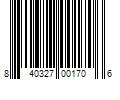 Barcode Image for UPC code 840327001706