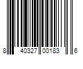 Barcode Image for UPC code 840327001836