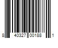 Barcode Image for UPC code 840327001881