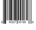 Barcode Image for UPC code 840327001898