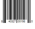 Barcode Image for UPC code 840327001980