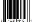 Barcode Image for UPC code 840327034124