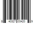 Barcode Image for UPC code 840327034209