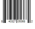 Barcode Image for UPC code 840327053682