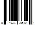 Barcode Image for UPC code 840327095101