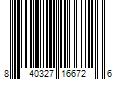 Barcode Image for UPC code 840327166726